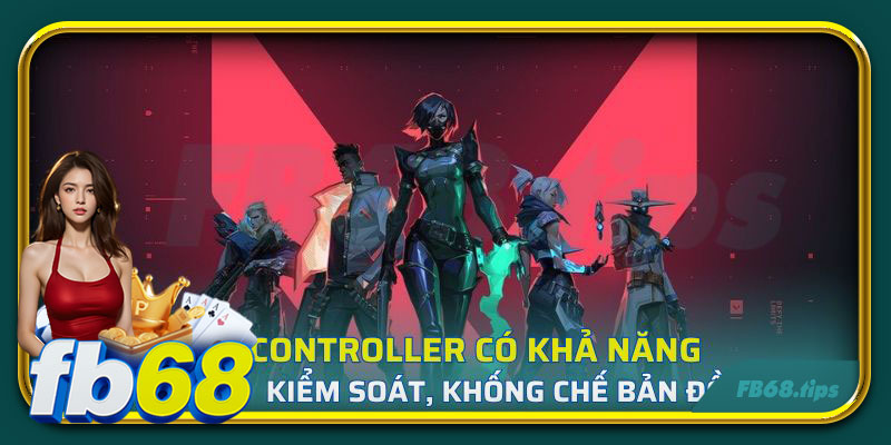 Controller có khả năng kiểm soát và khống chế bản đồ